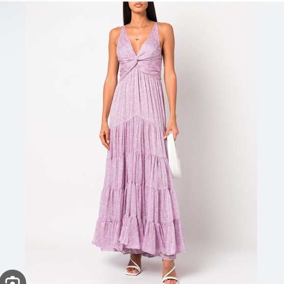 REVOLVE Dresses & Skirts - Sabina Musayev Chamomile Maxi Dress Lilac Ditsy Size Small